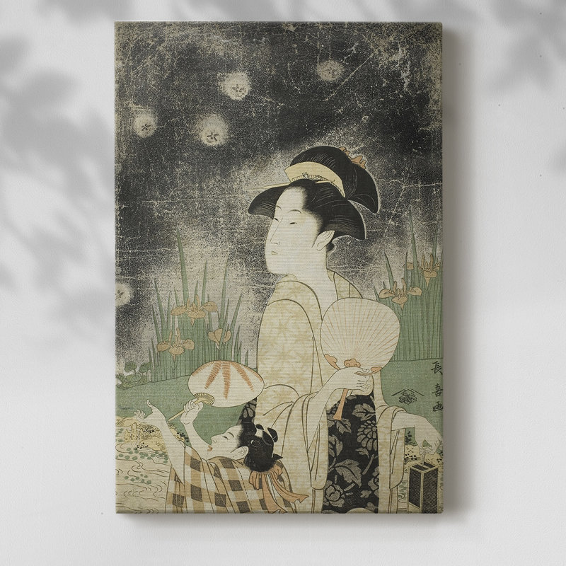 EARLY!キャンバスアート Winston Porter VintageJapan XXI -Gallery Wrapped Cavas | Wayfair